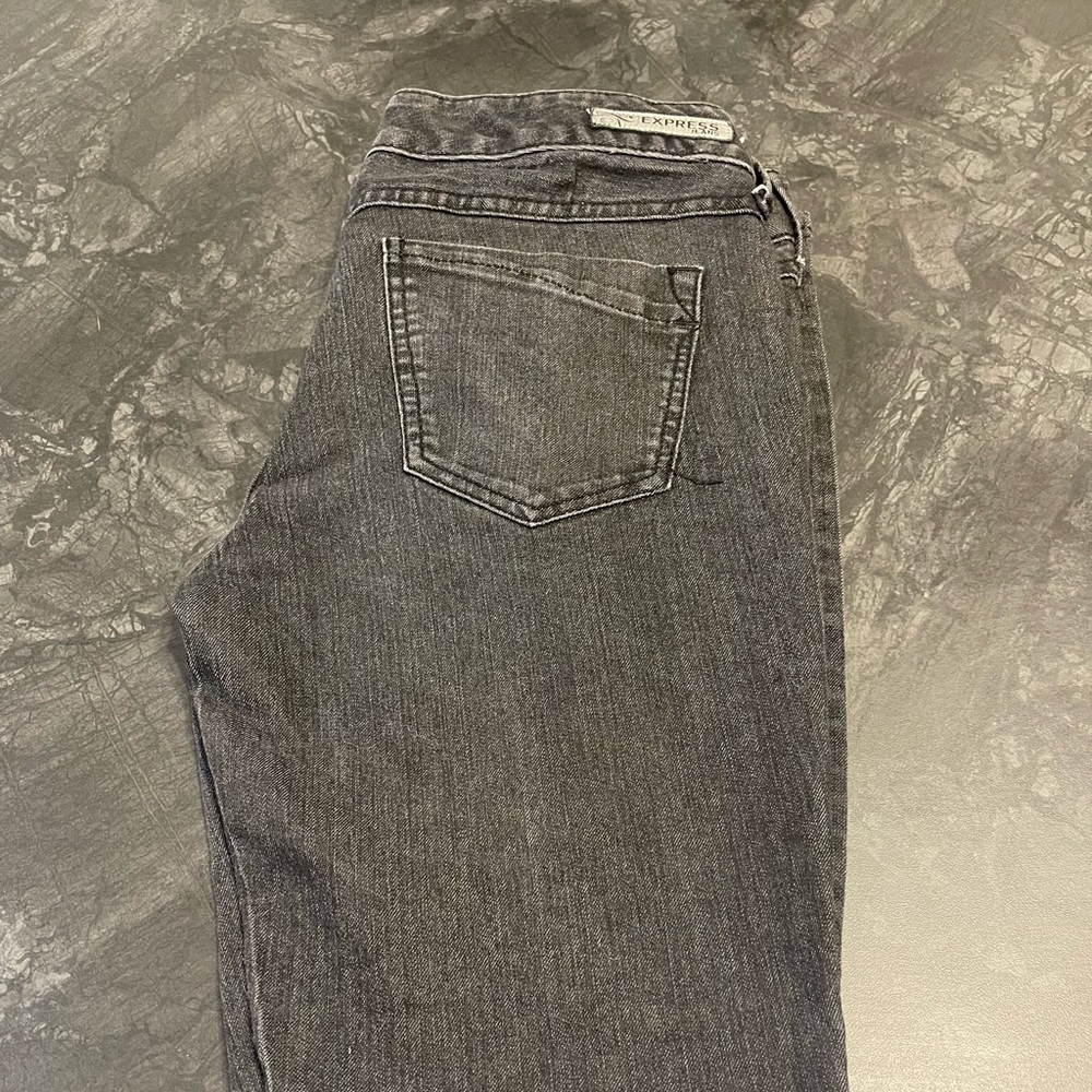 Express jeans- slim fit , ultra low-rise. Size 8r